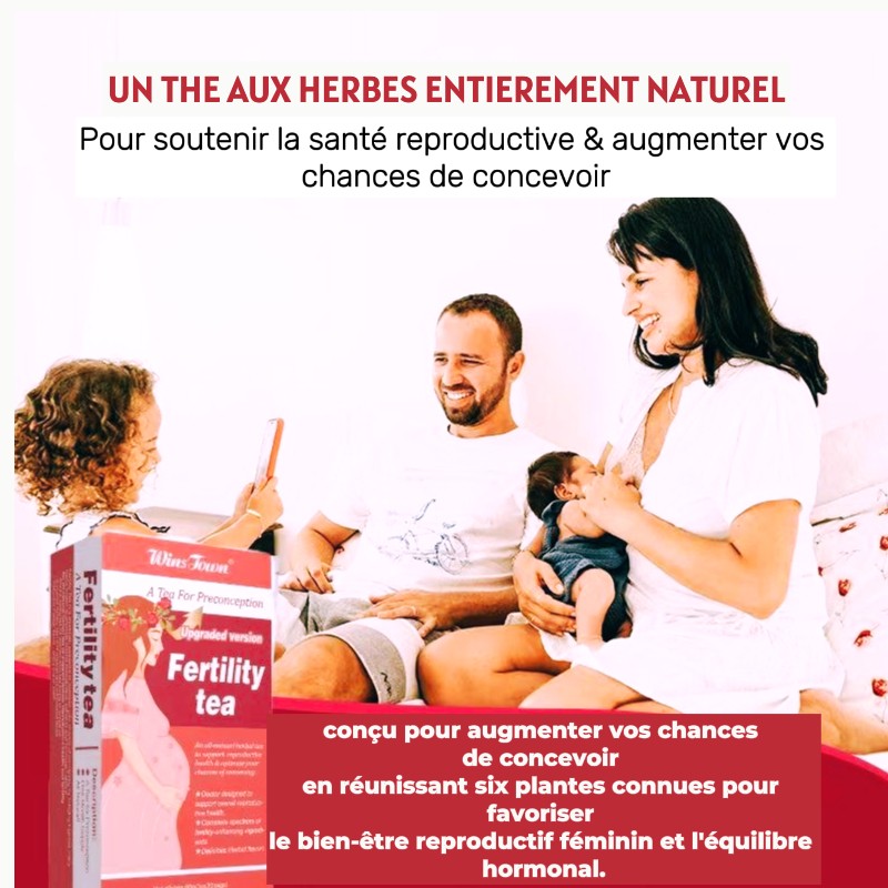 Thé de fertilité Féminine DETOX NEW || contre myomes, les kystes ovariens et les fibromes et l'utérus 100% naturel et bio