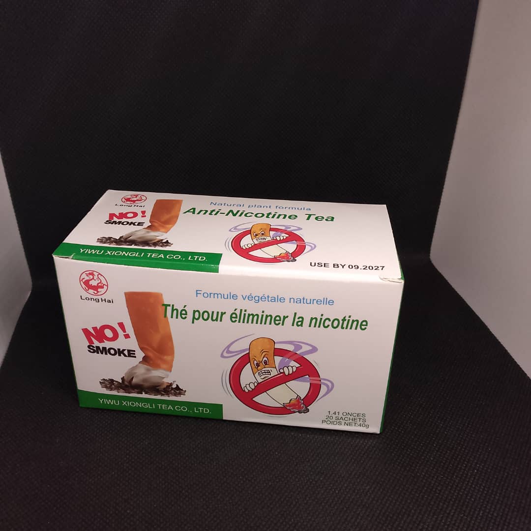 🚭Thé Détox Anti-Nicotine |Élimination de la Nicotine, détox complet des poumons, nettoyage approfondi